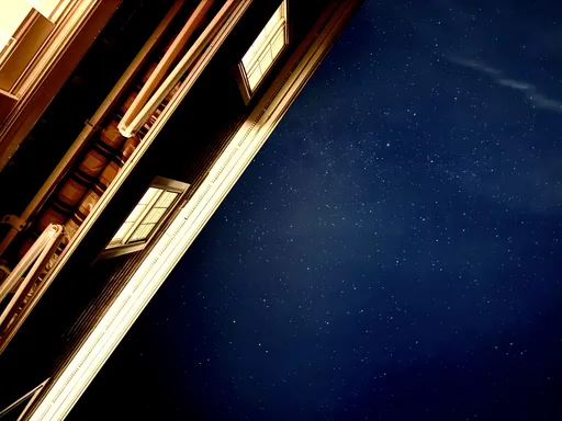 Night Sky Over The House